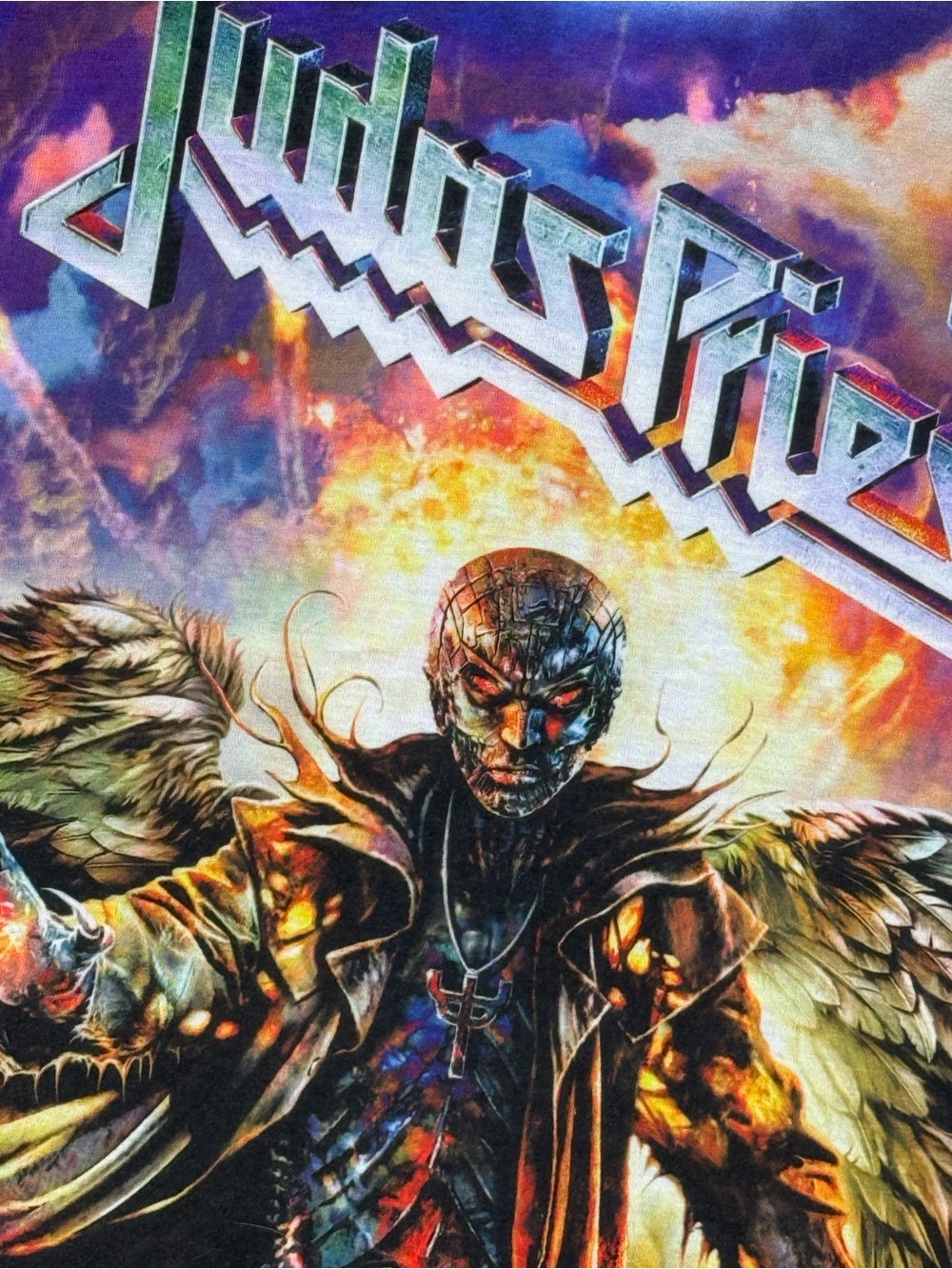 Judas Priest Redeemer of Souls Double Sided Graphic Heavy Metal Band T-Shirt 2XL - Picture 5 of 10